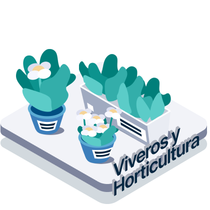 Flores de vivero